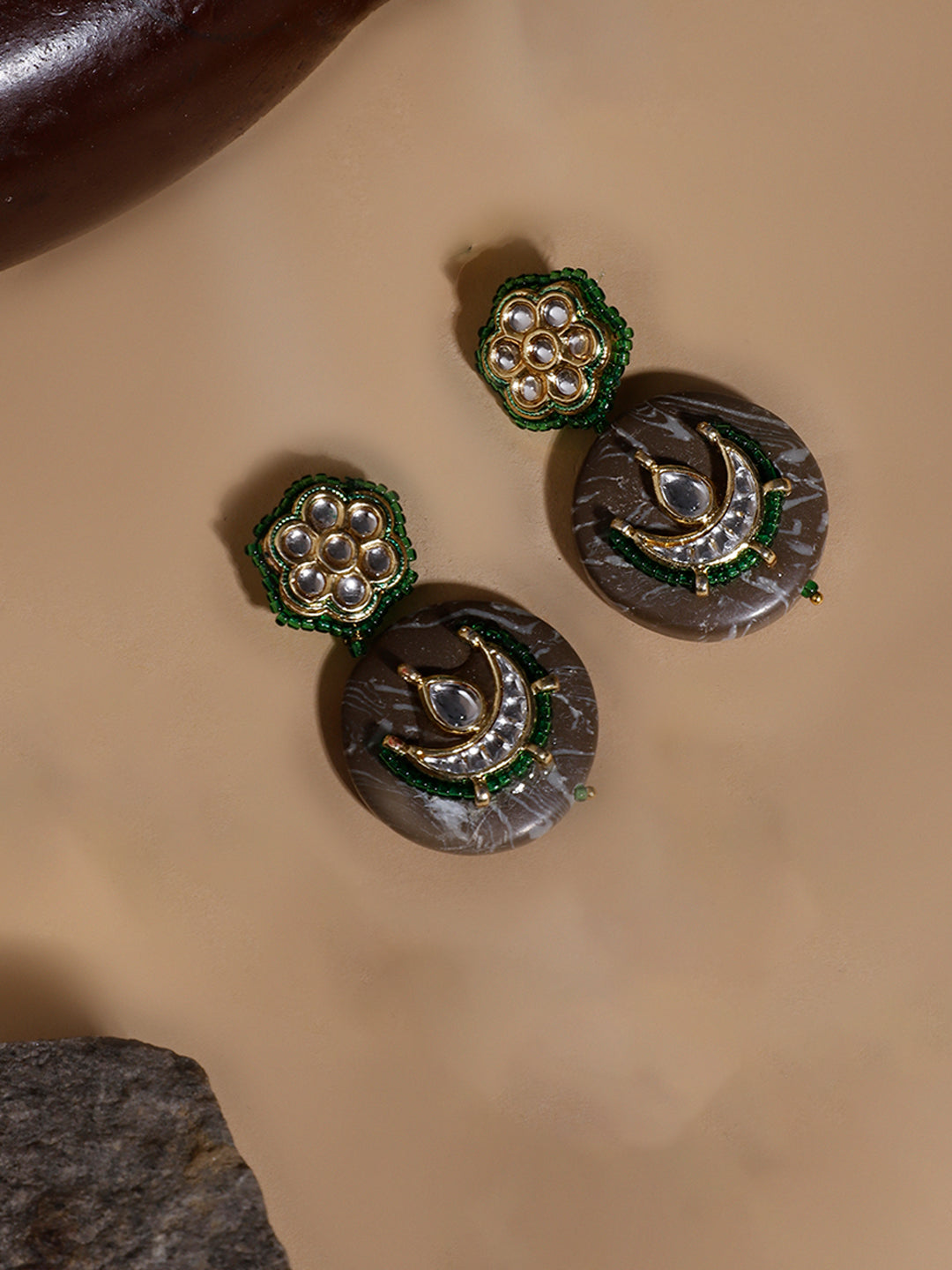 Zamurd Zameen Drop Earring