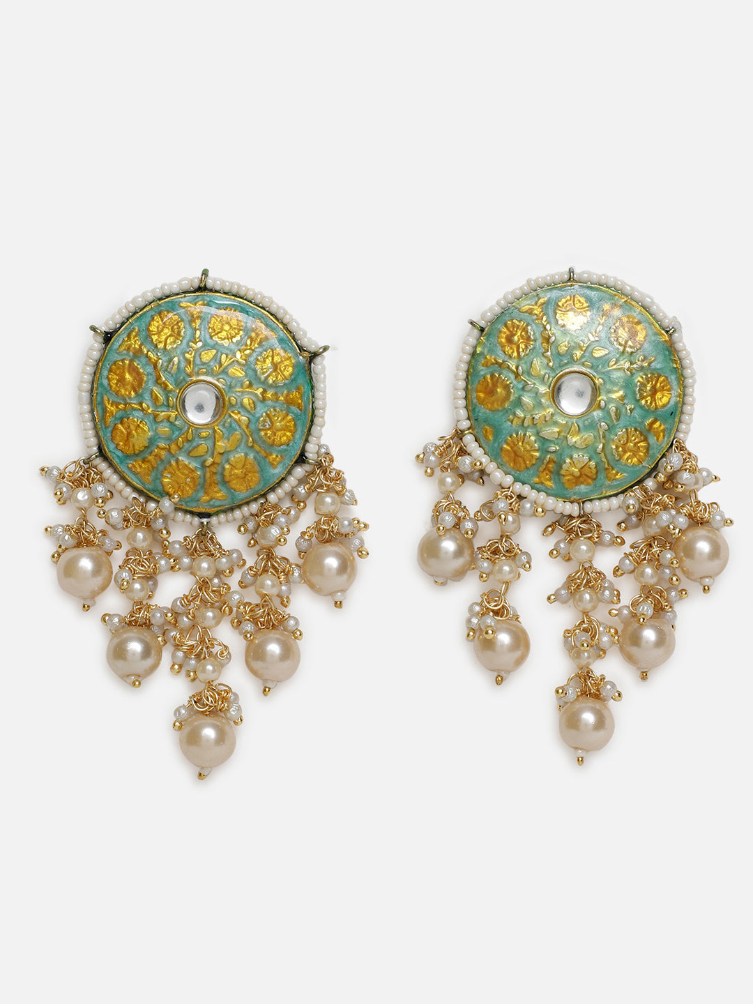 Gul-e-Sabz Drop Earring