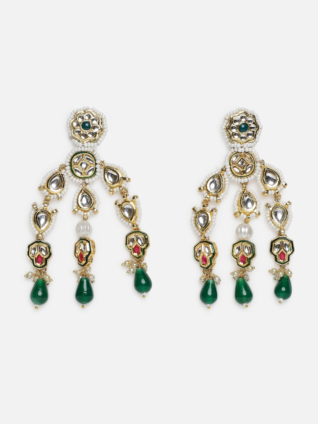 Mehndi Glow Drop Earring