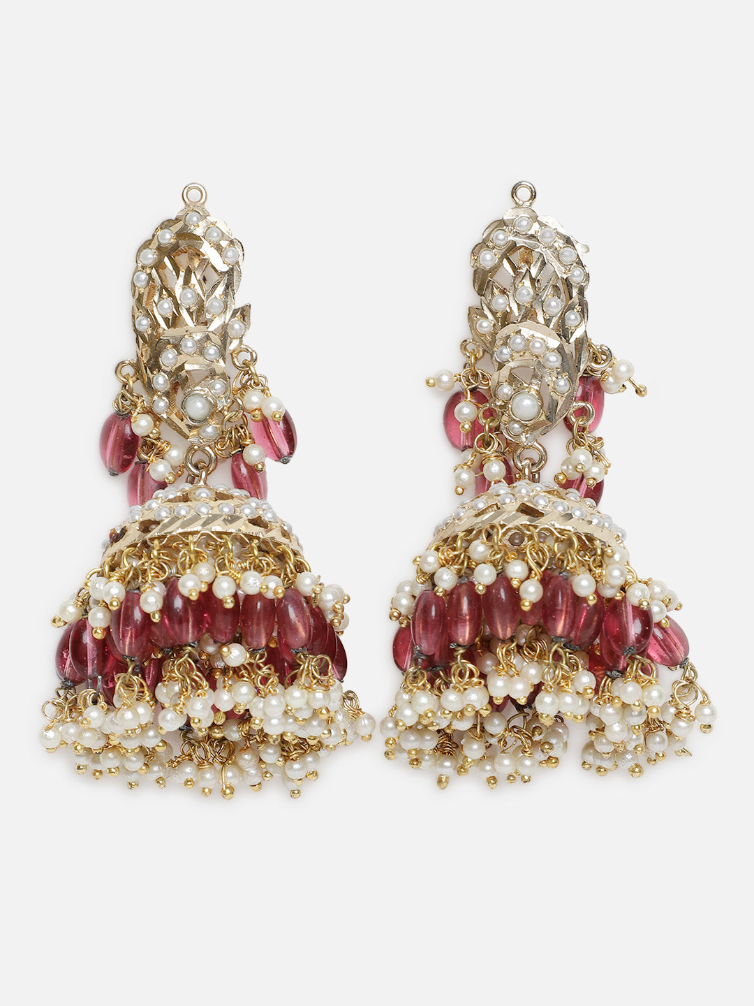 Shafaq Blush Jhumka