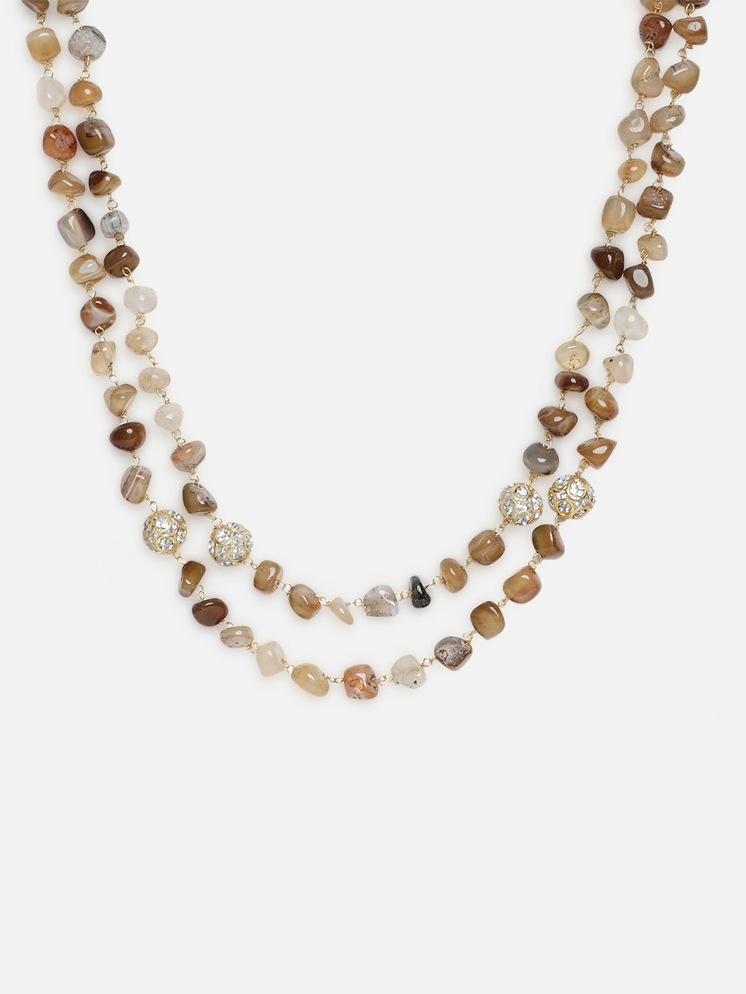 Amber Dusk layered necklace