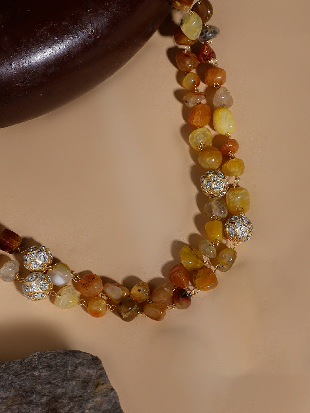 Rang-e-Dhoop layered necklace