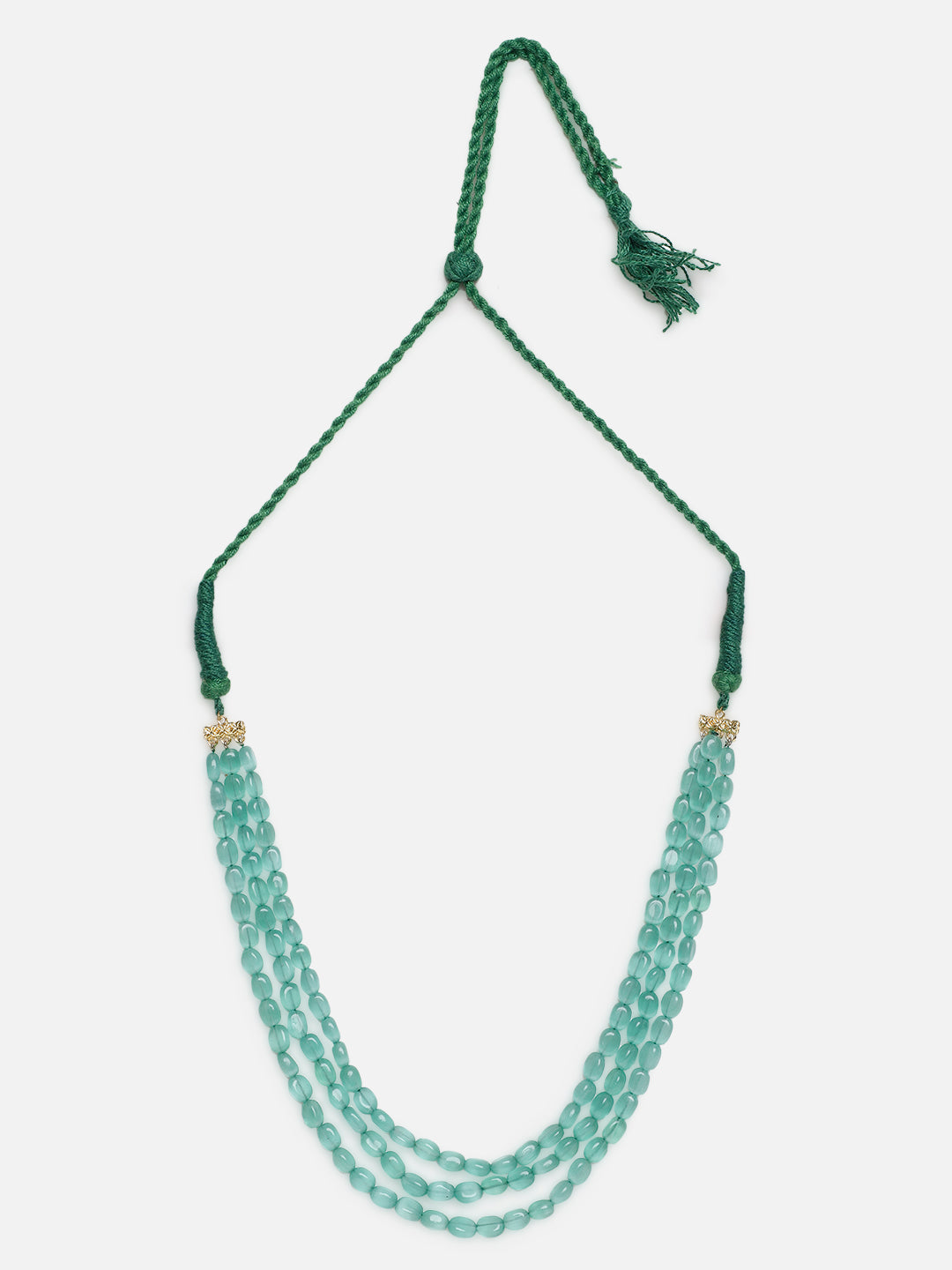 Sabz Kahkashan layered necklace