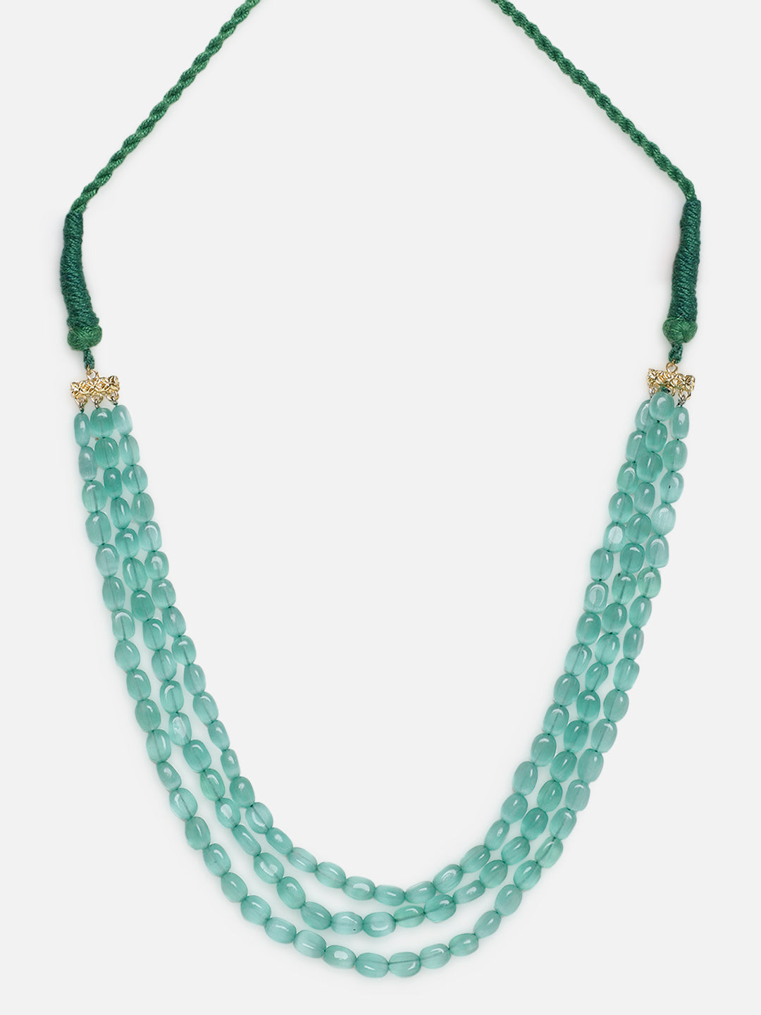 Sabz Kahkashan layered necklace