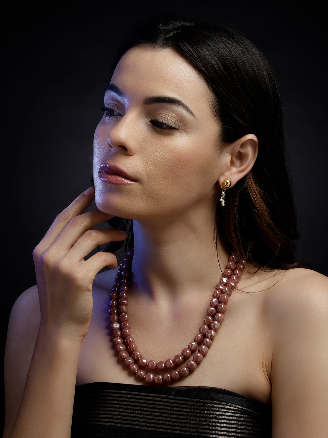 Chandan Touch layered necklace