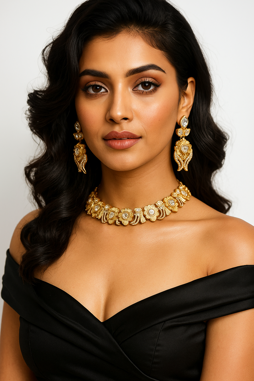 Aivy Luxe Blossom Royale Choker Set