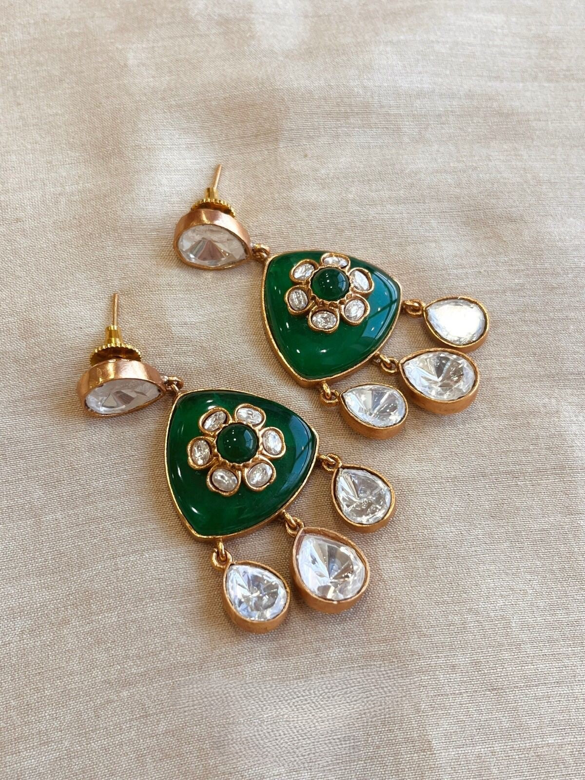 Ethnic Charm Fusion Danglers