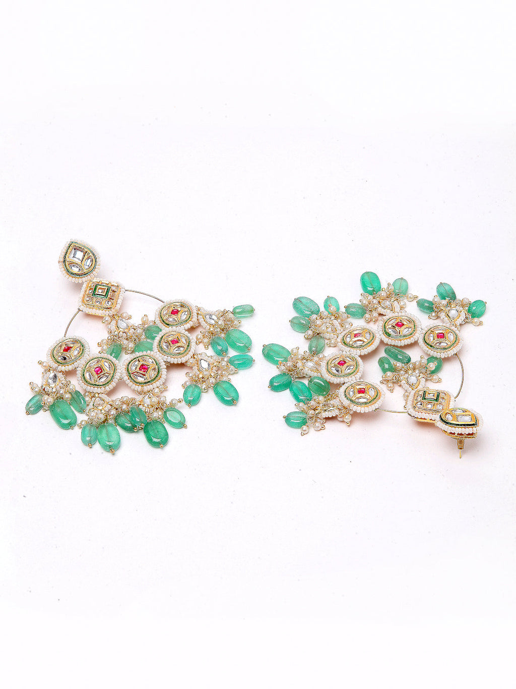 Raspberry ChandBali Earring