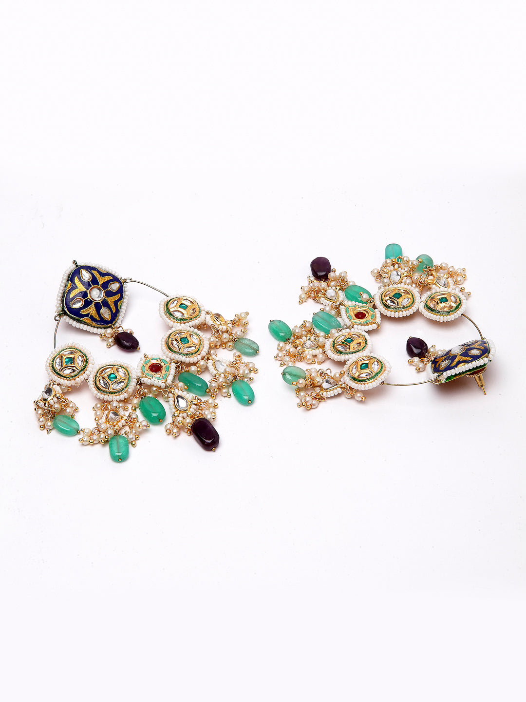 Cerulean Charm ChandBali Earring