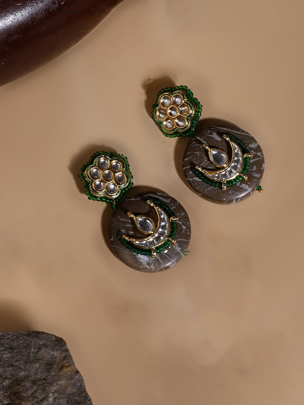 Zamurd Zameen Drop Earring