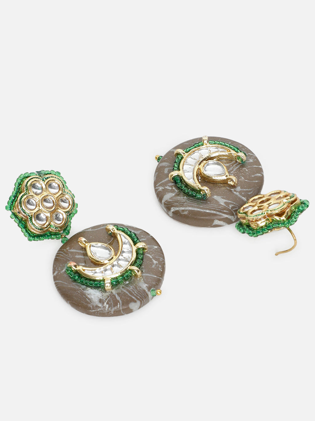 Zamurd Zameen Drop Earring