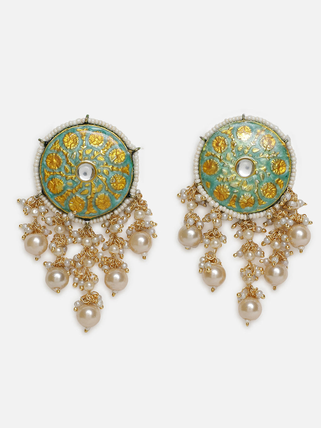 Gul-e-Sabz Drop Earring