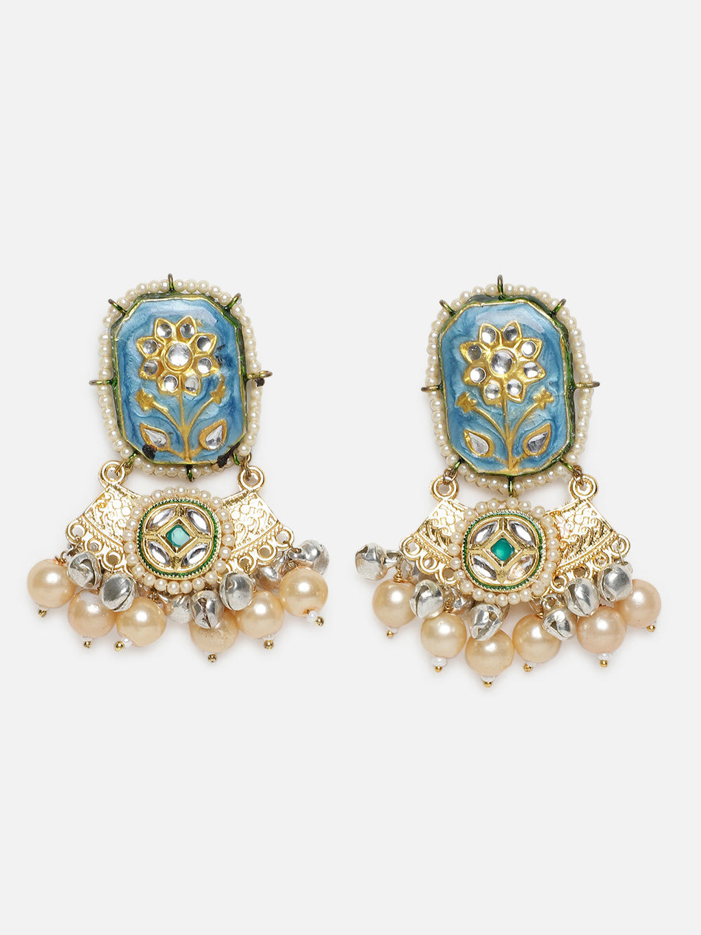 Sapphire Mist Drop Earring