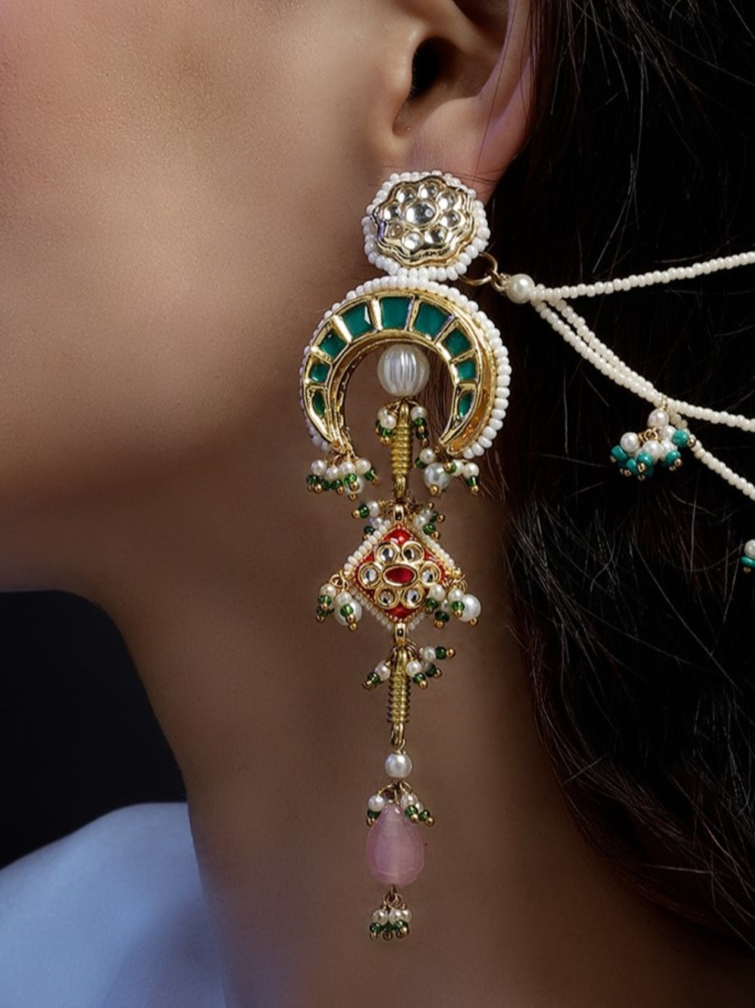 Harra Sitara Drop Earring