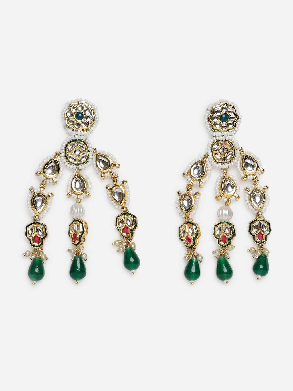 Mehndi Glow Drop Earring