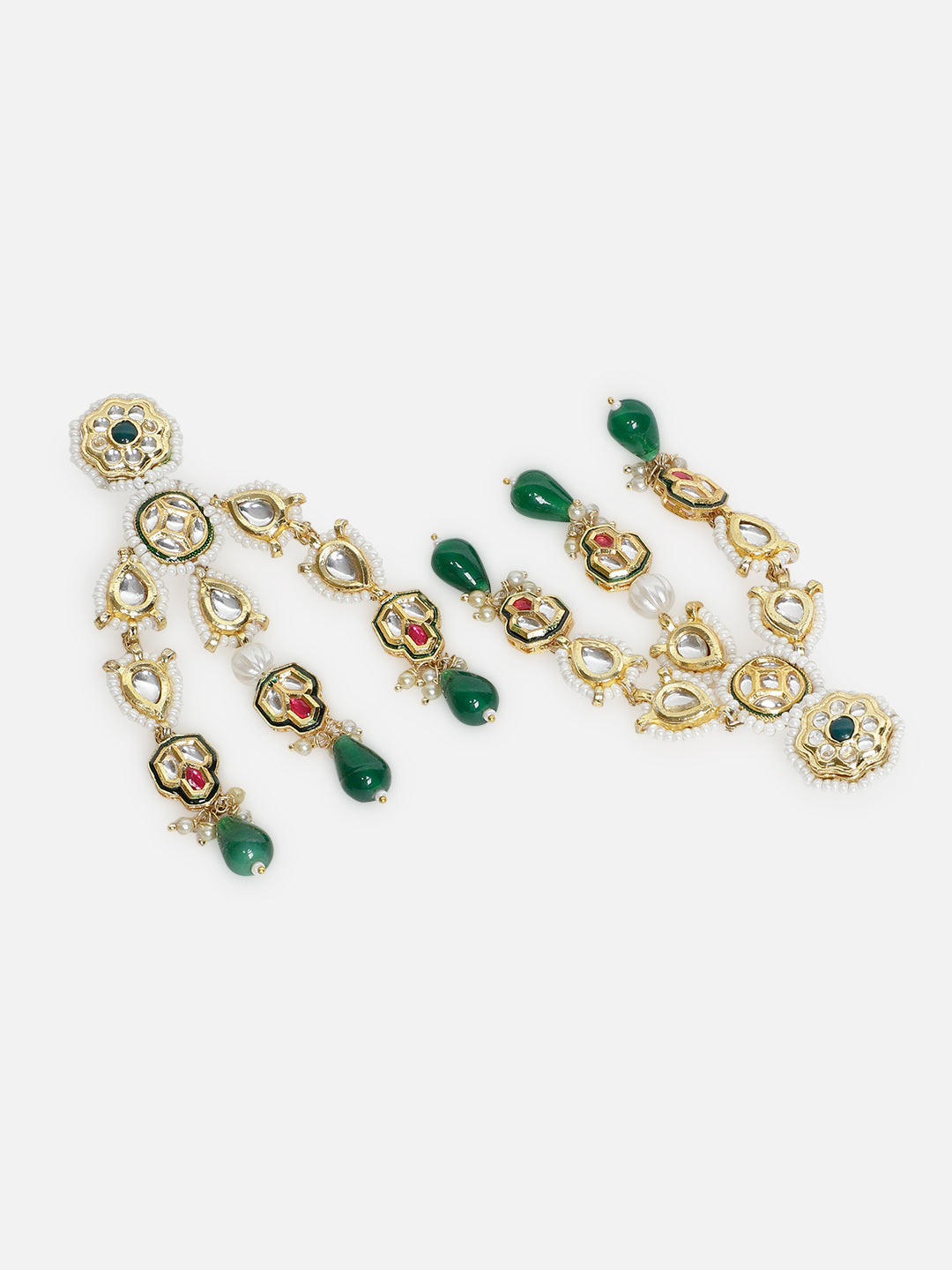 Mehndi Glow Drop Earring