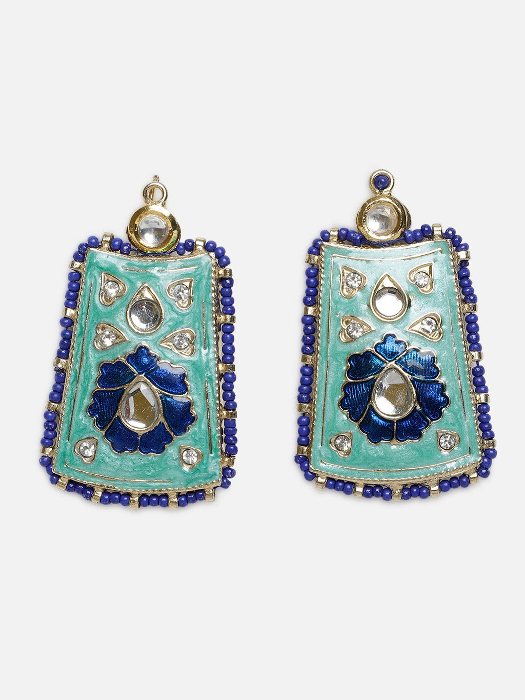 Neelkanth Glow Drop Earring