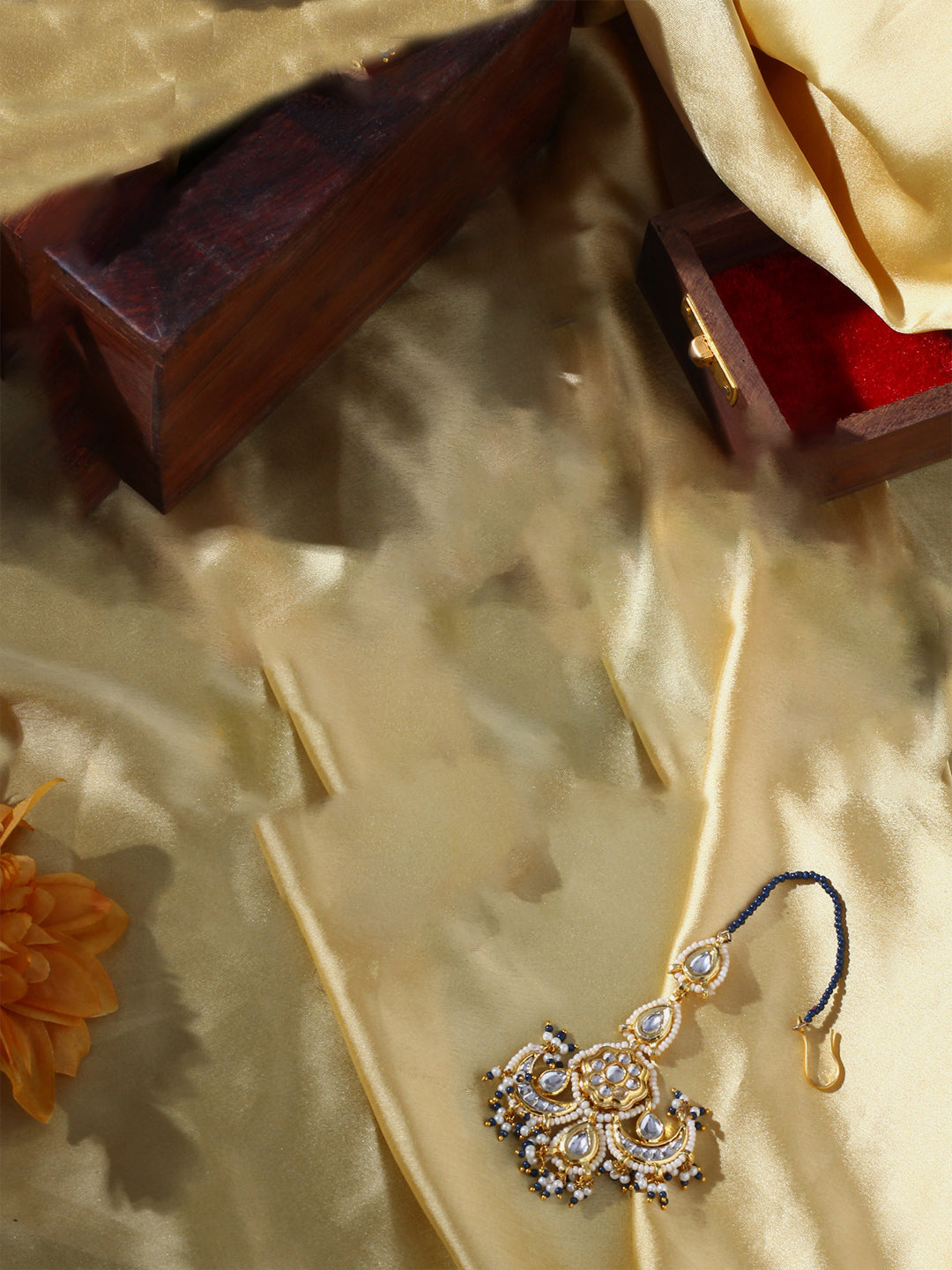 Oceanic Sparkle Maang Tikka