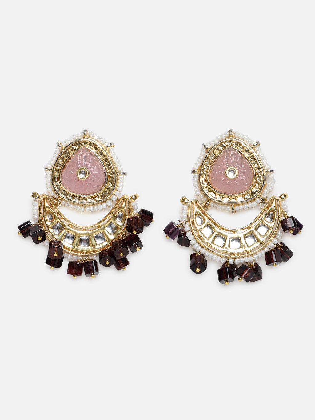 Nazakat Glow Haar with Earrings
