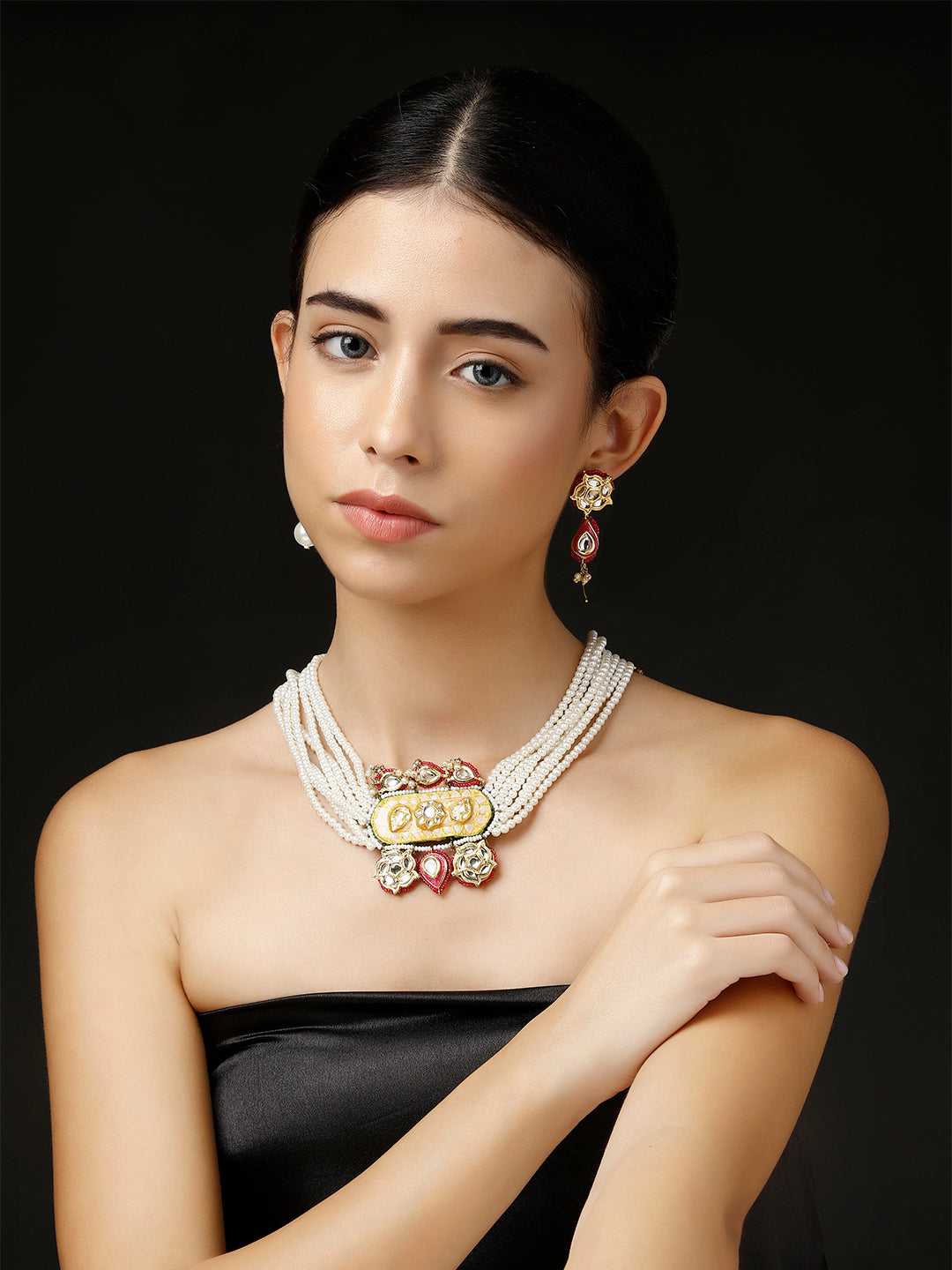 Rooh-e-Shaam Haar with Earrings