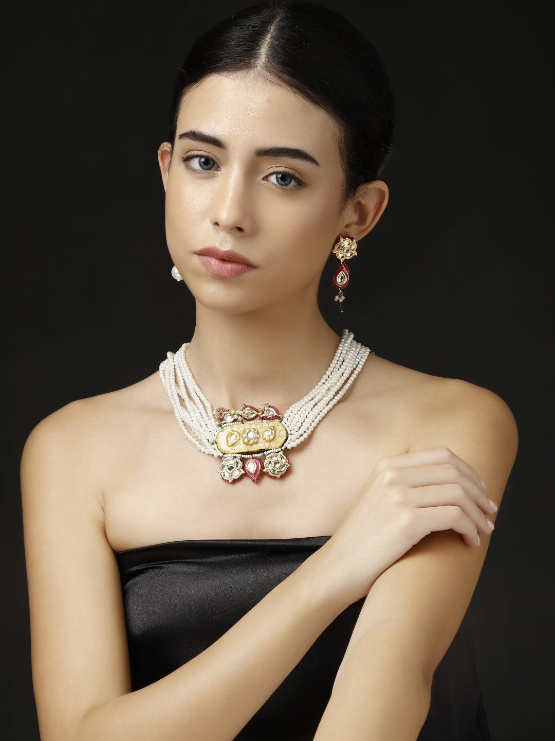 Rooh-e-Shaam Haar with Earrings