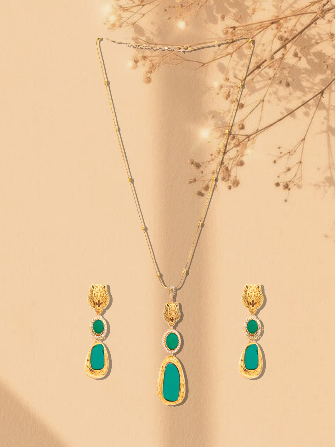 Sharbati Necklace with Earring