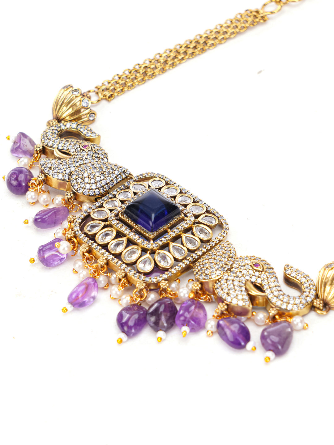 Jamuni Necklace with Earring