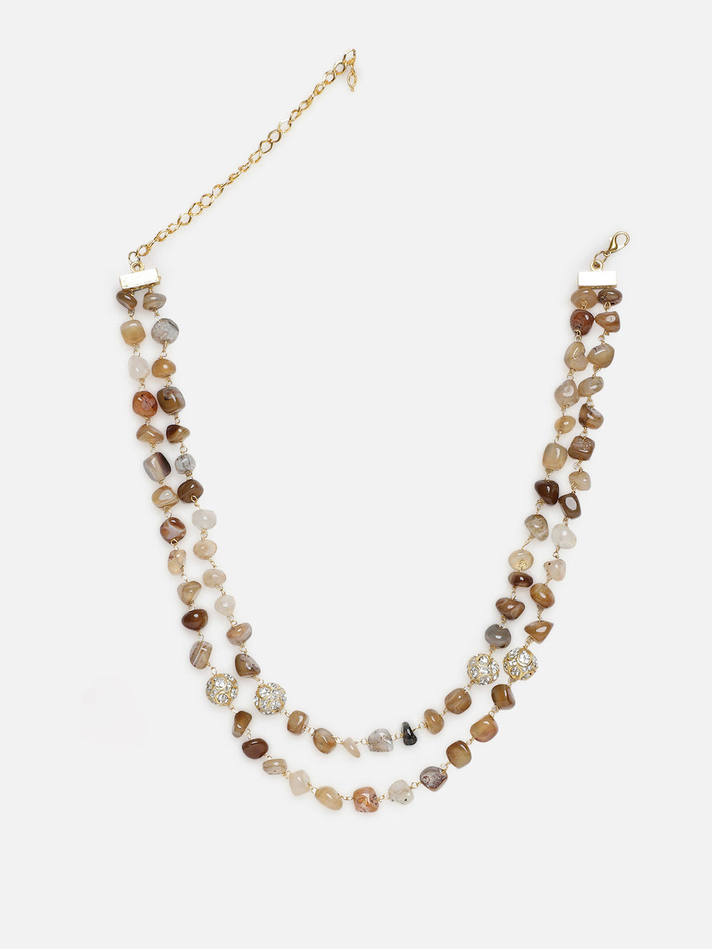 Amber Dusk layered necklace