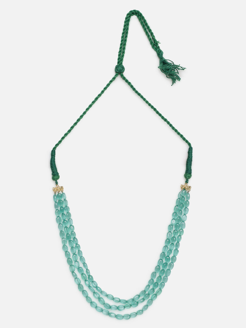 Sabz Kahkashan layered necklace