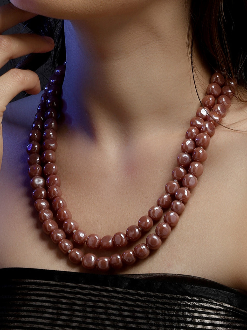 Chandan Touch layered necklace