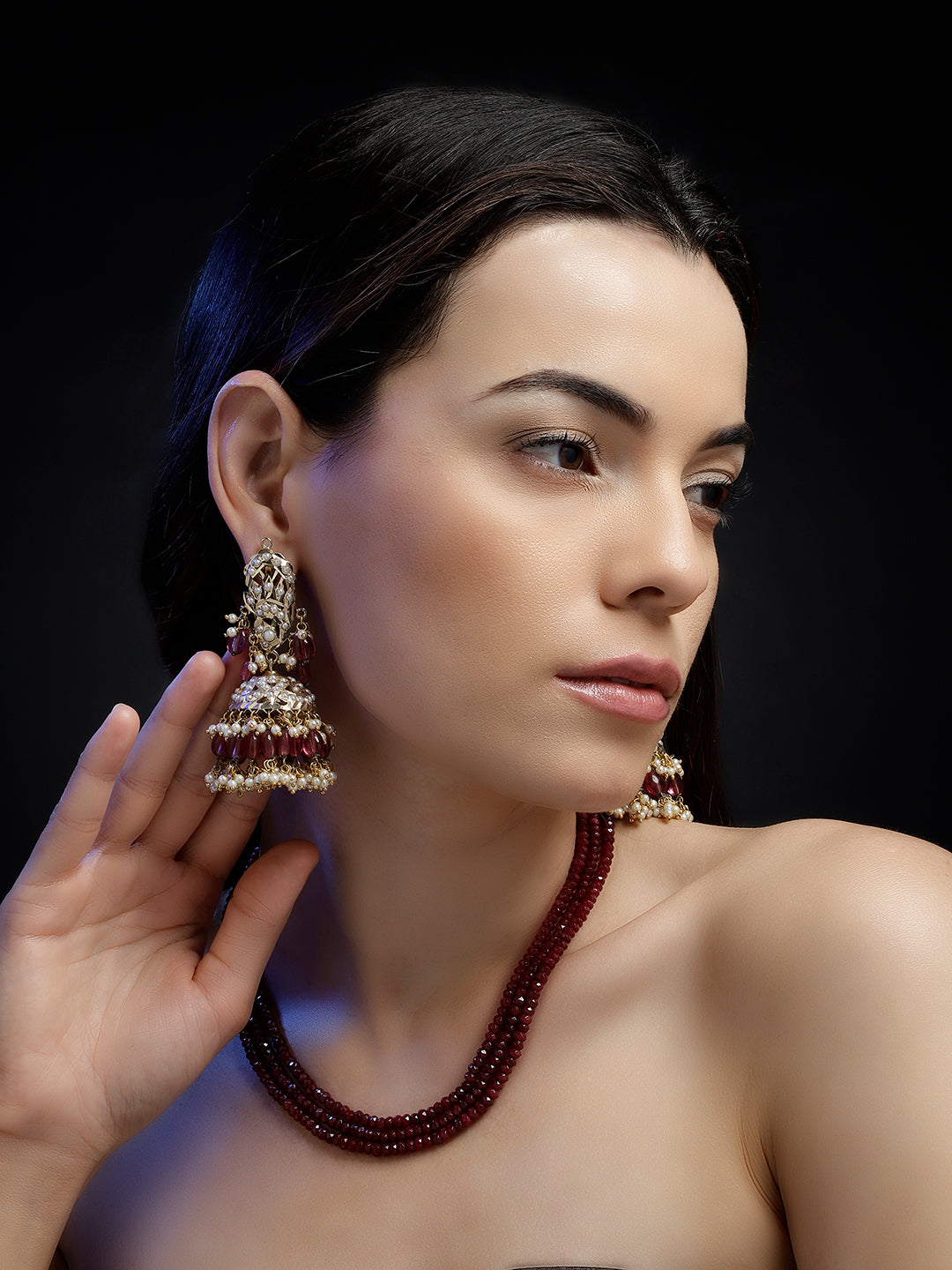 Rang-e-Aarzu layered necklace