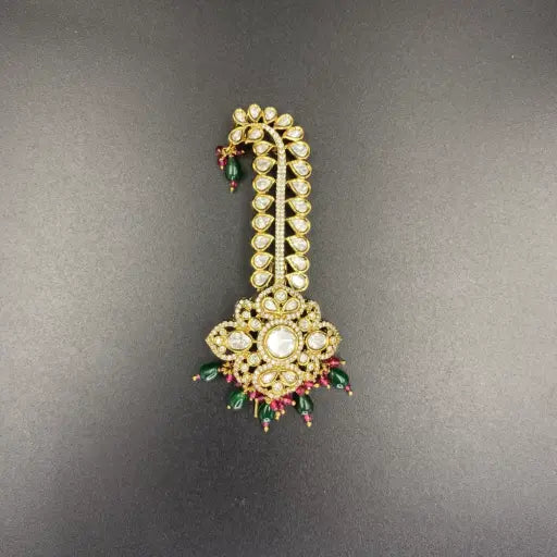 Elegant Minimalist Kundan Kalangi