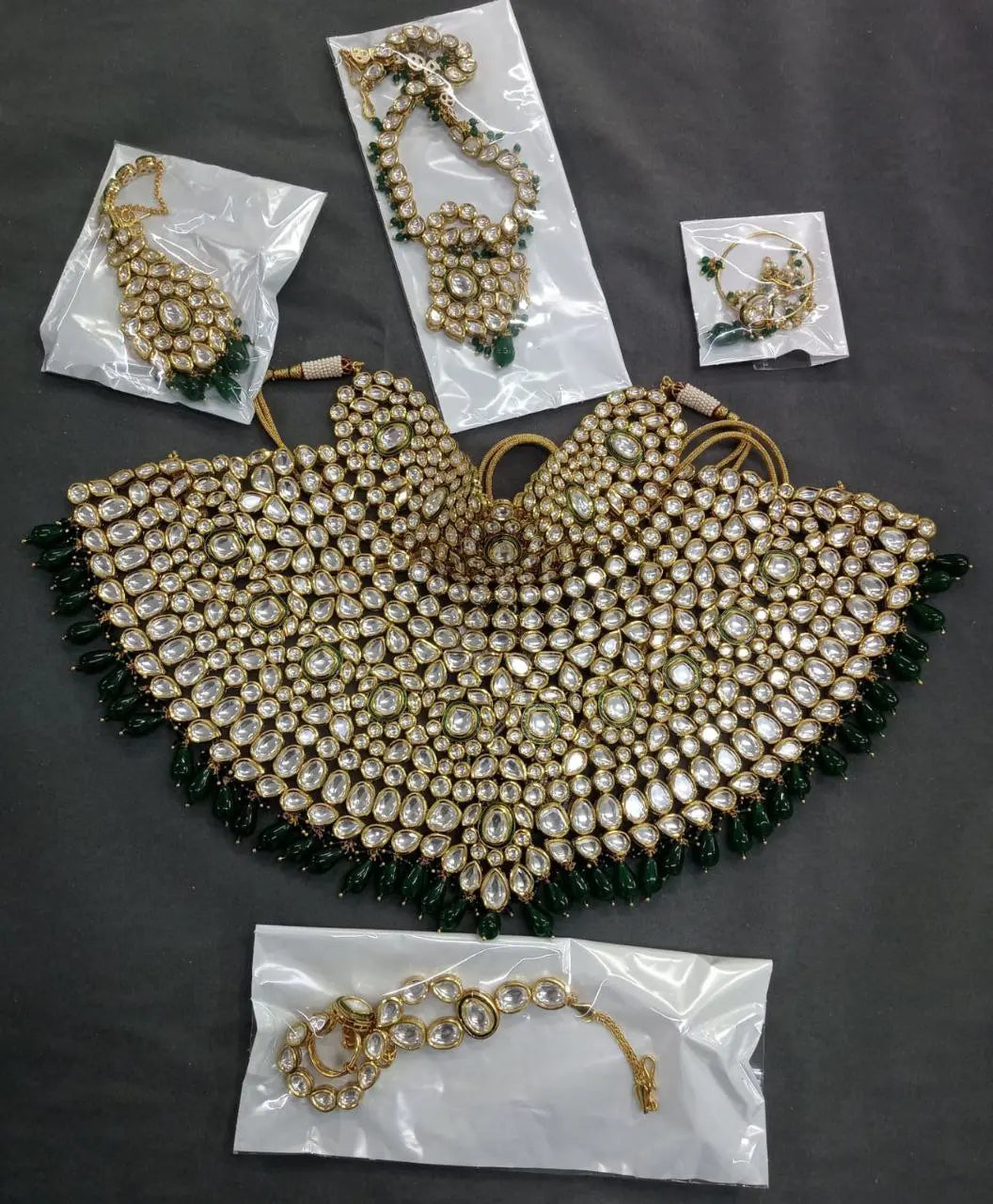 Timeless Treasure: Handcrafted Dabbi Kundan Choker Set