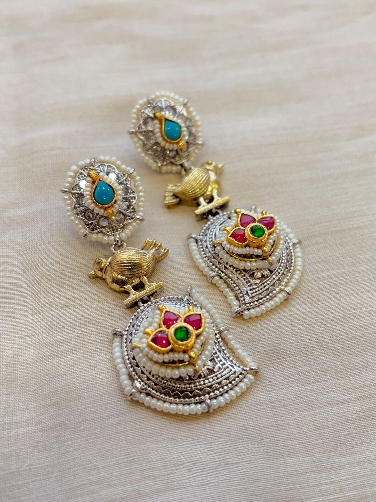 Modern Heritage Drop Earrings