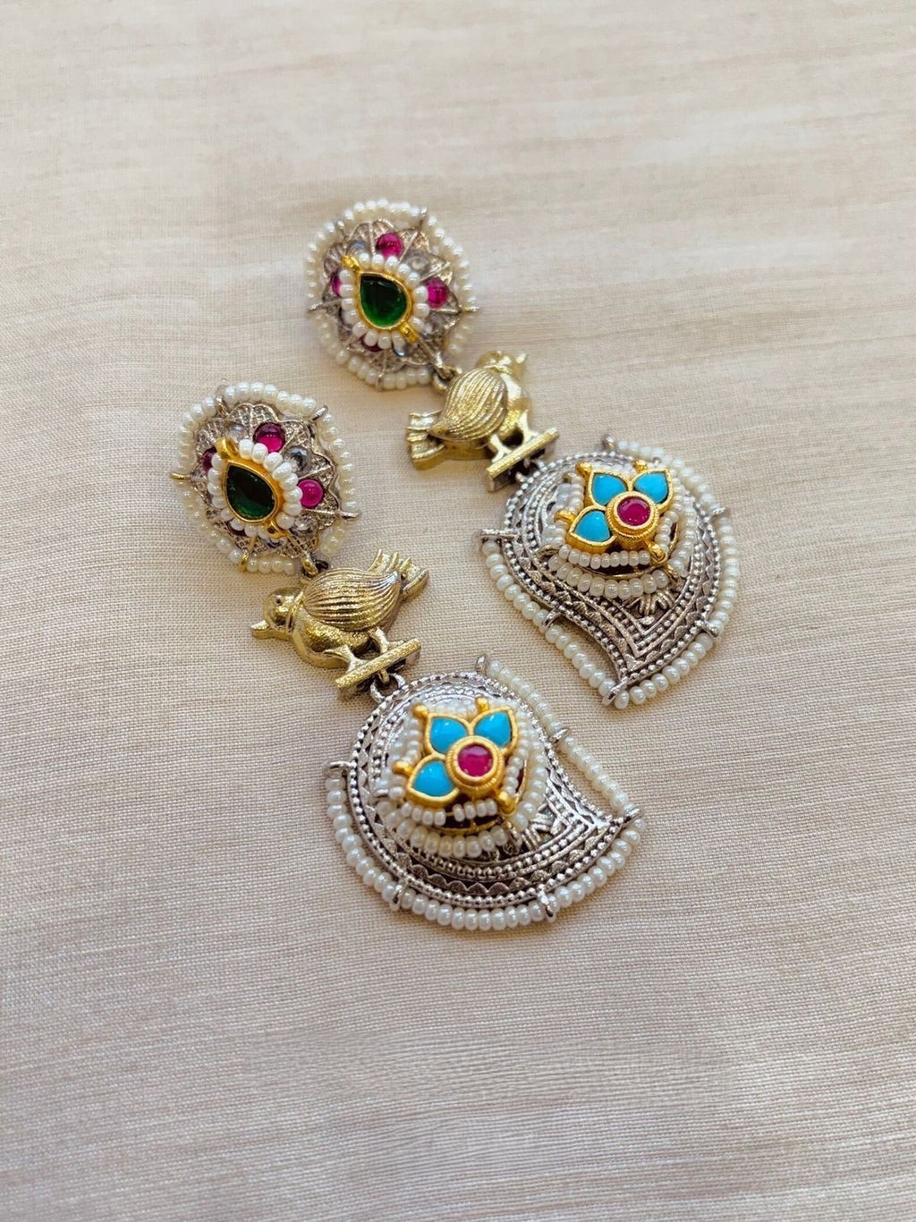 Modern Heritage Drop Earrings