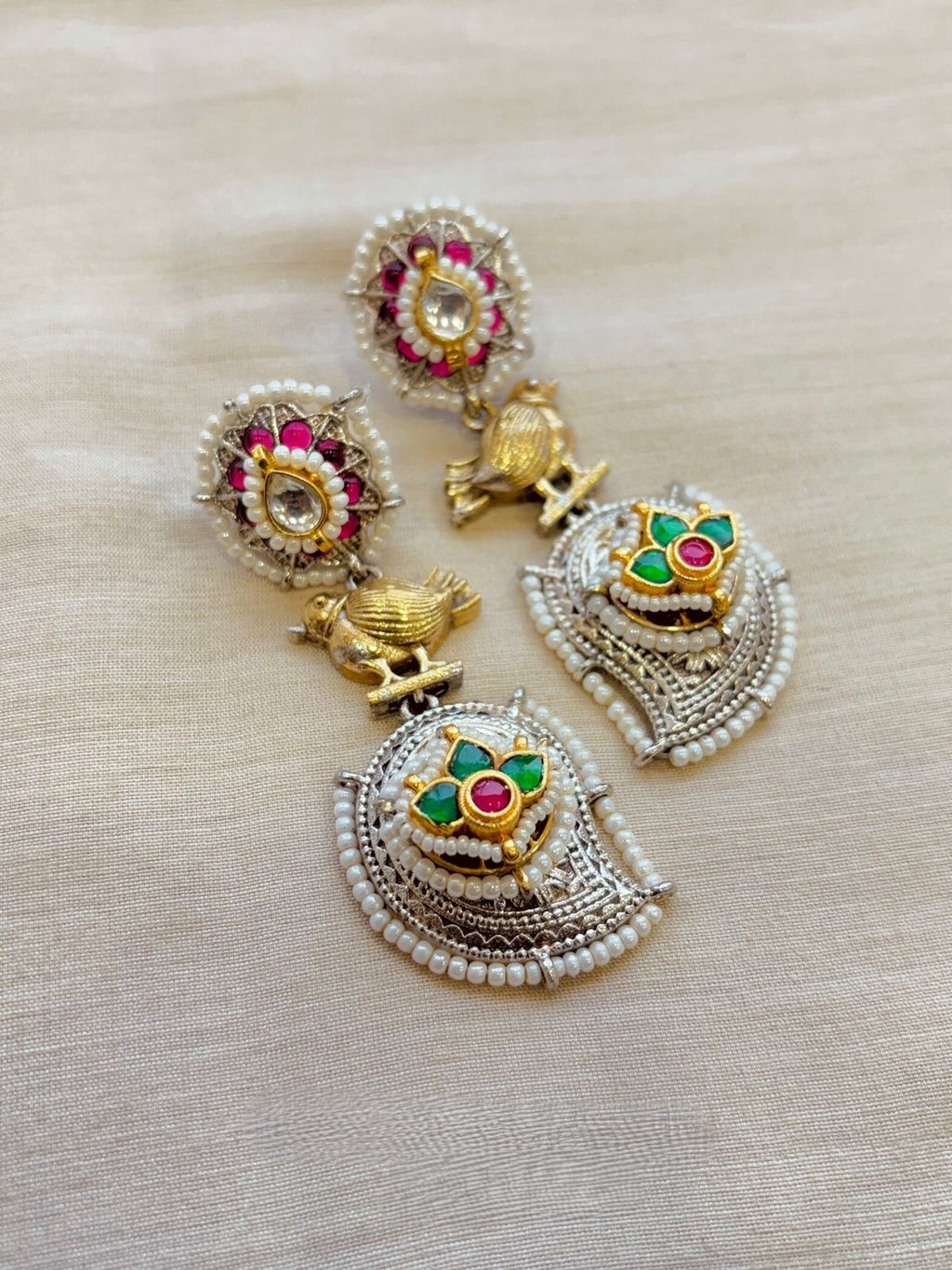 Modern Heritage Drop Earrings