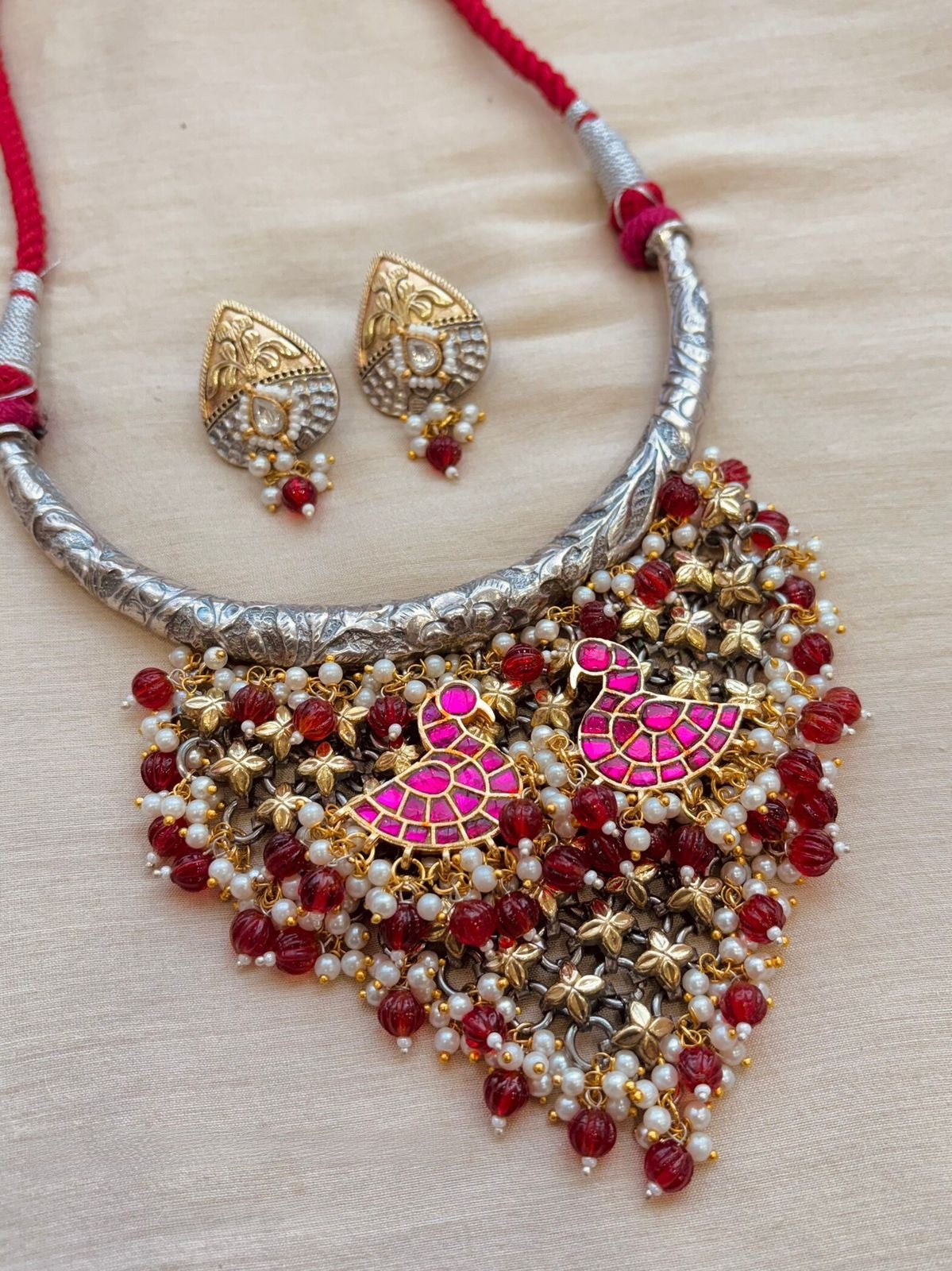 Bold Blue Fusion Choker Set