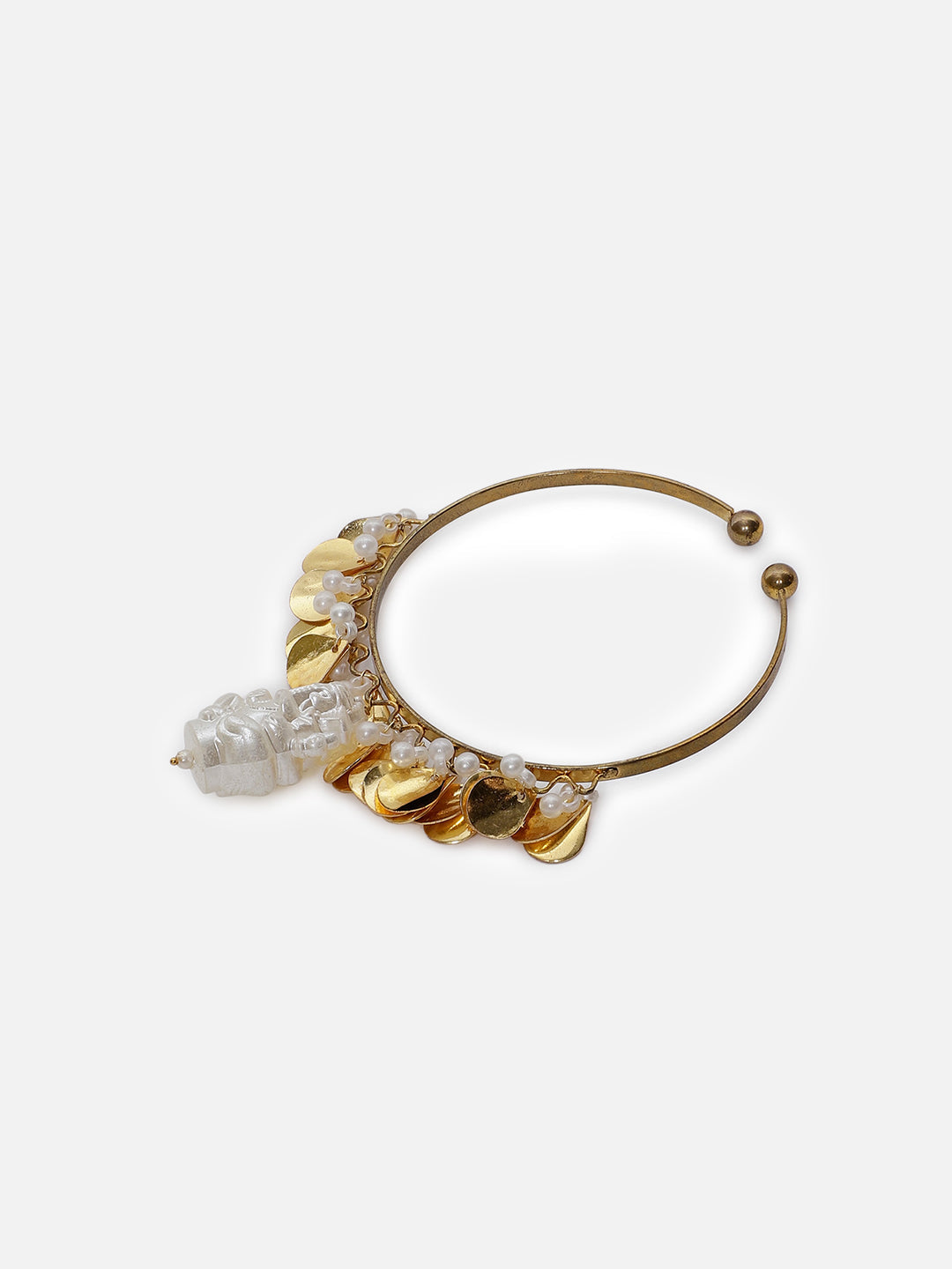 AIVY LUXE handcrafted fusion bracelets featuring gold accents and clear crystal details